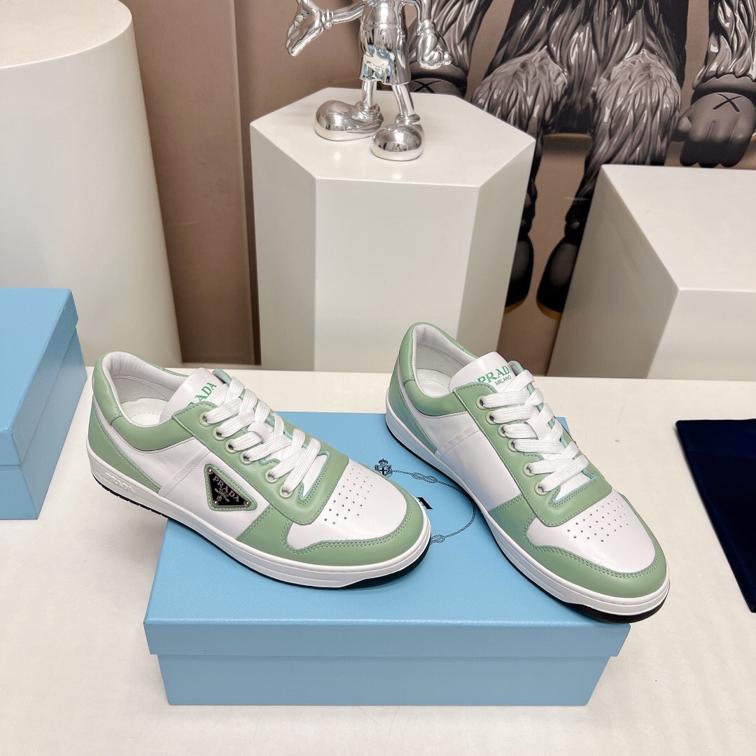 Prada Downtown Leather Sneakers Size 36-40