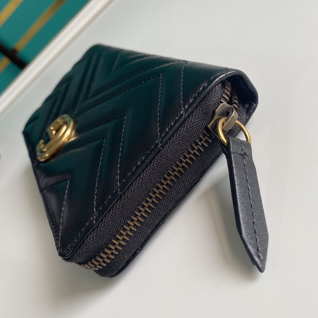 Gucci GG Marmont Women Mens Wallet Purse 19*10.5*2.5cm