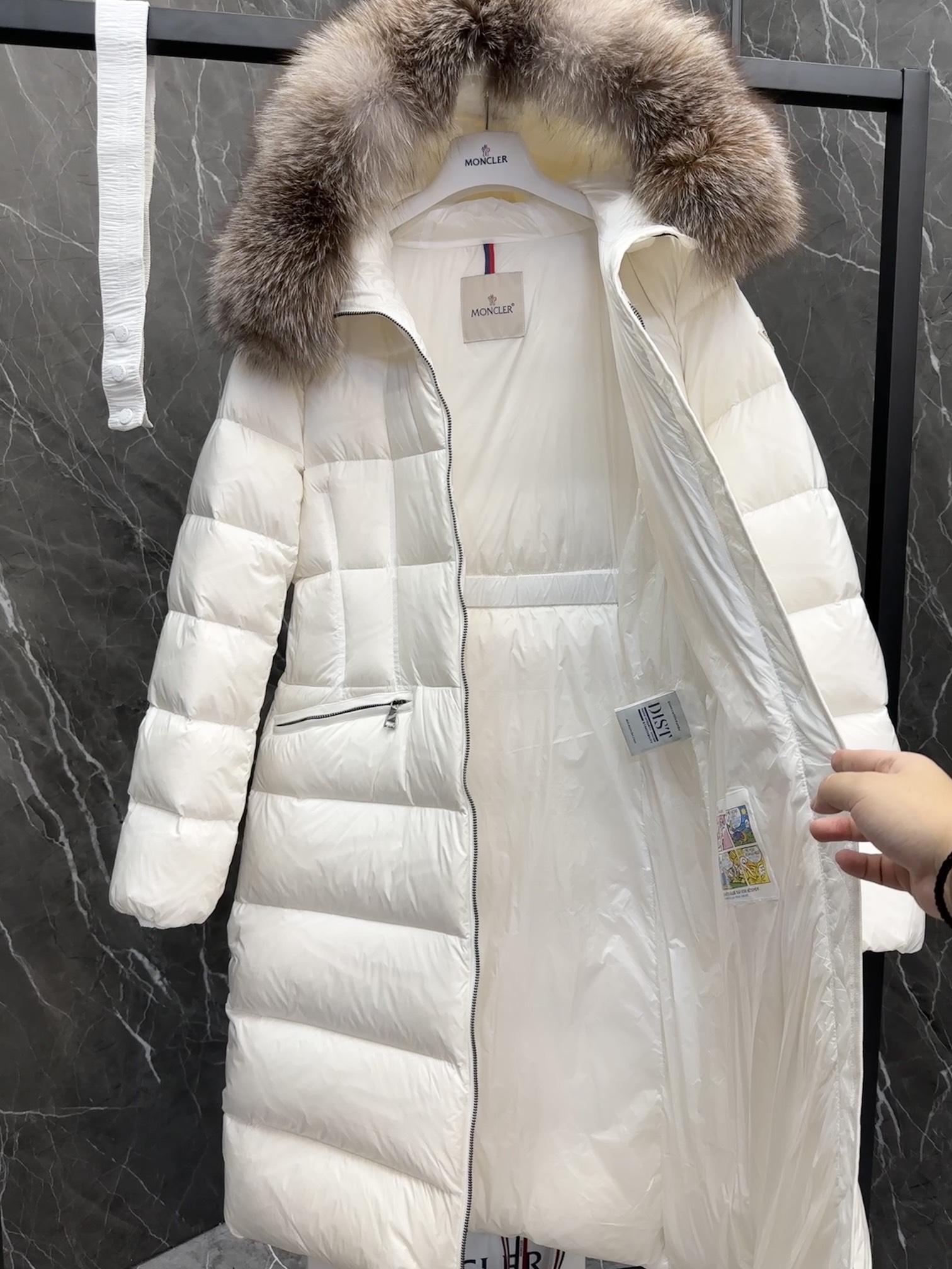 Moncler Boed Long Women Down Jacket Size S-XL