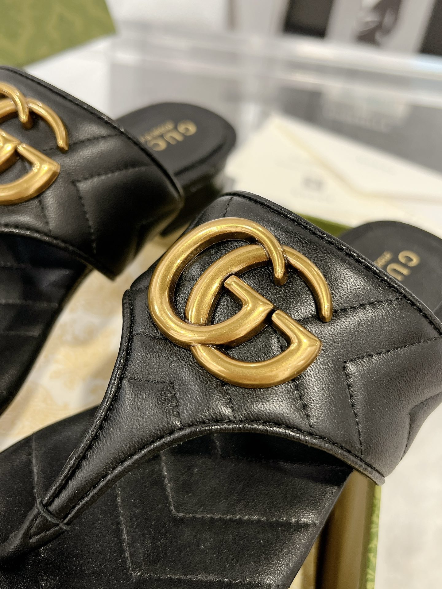 Gucci GG Marmont Slippers Size 36-41