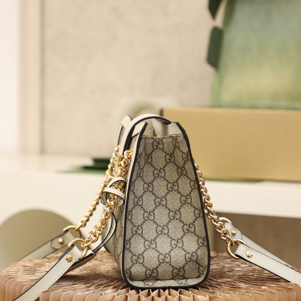 Gucci GG Supreme Padlock Women Shoulder Bags Size 26*18*10cm