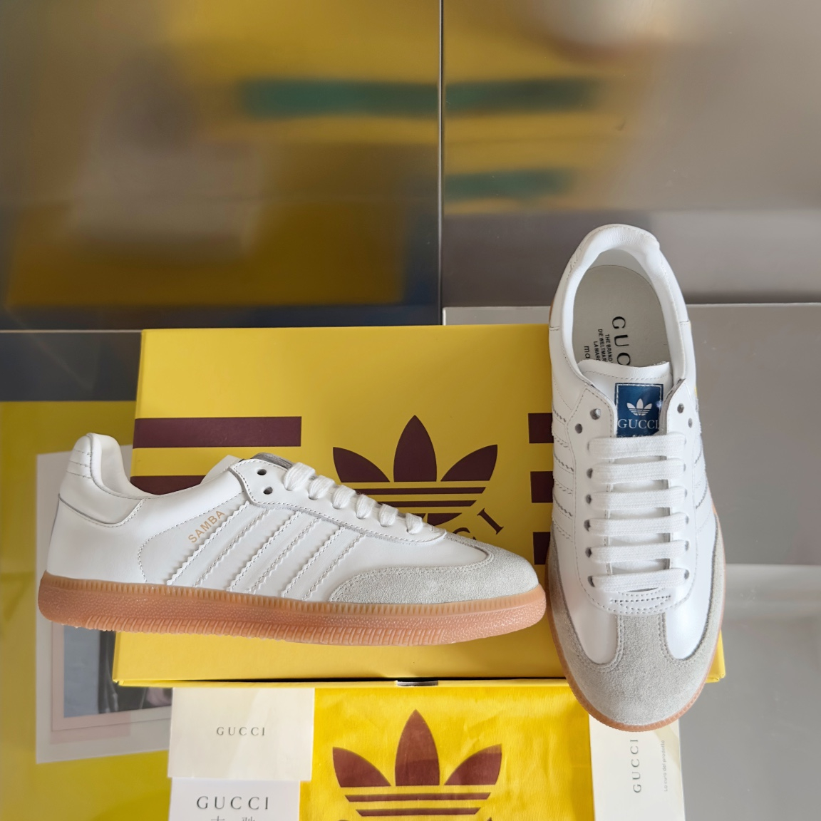 Gucci x Adidas Gazelle Sneaker Size 36-46