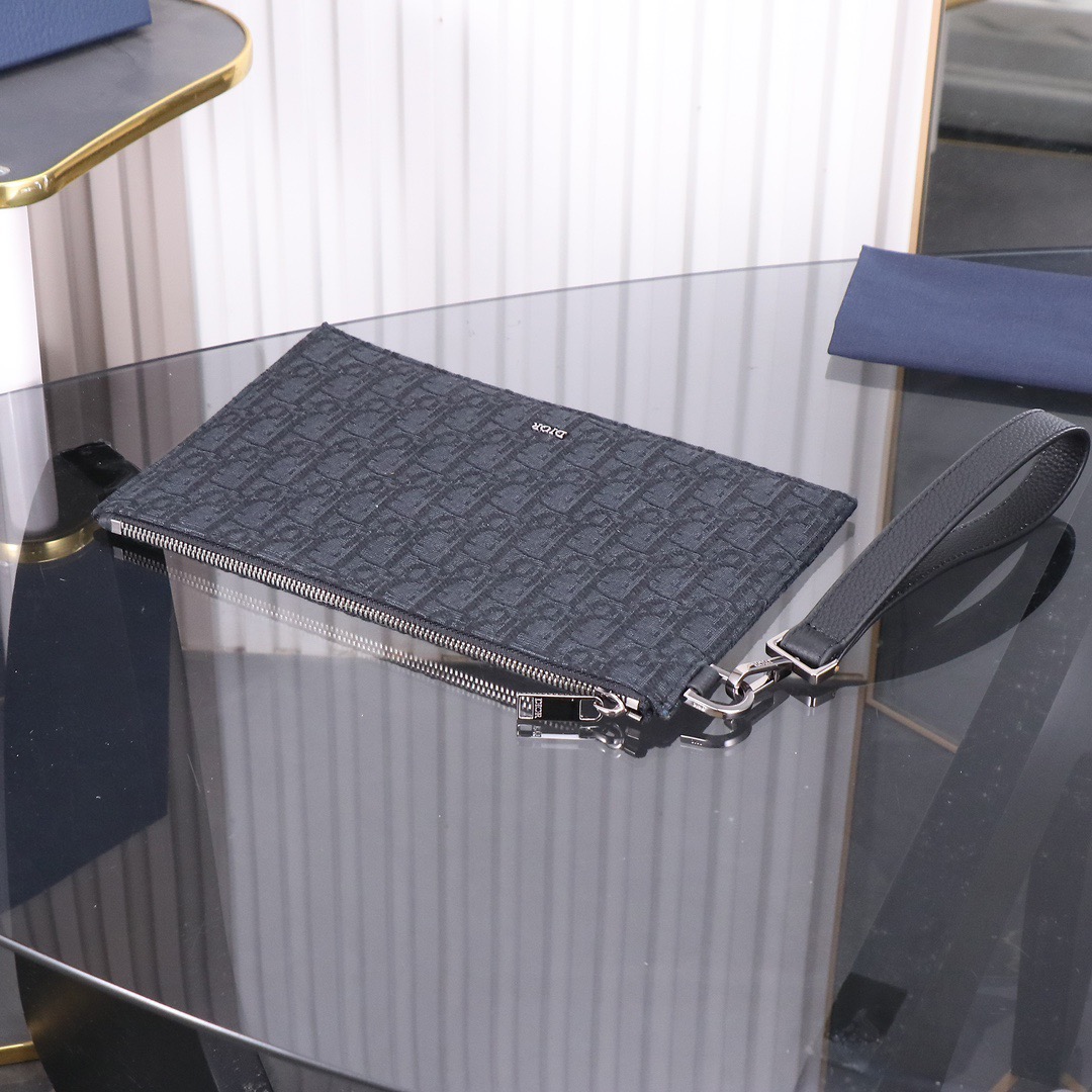 Dior Oblique Clutch Bags Size 26.5*17.5cm