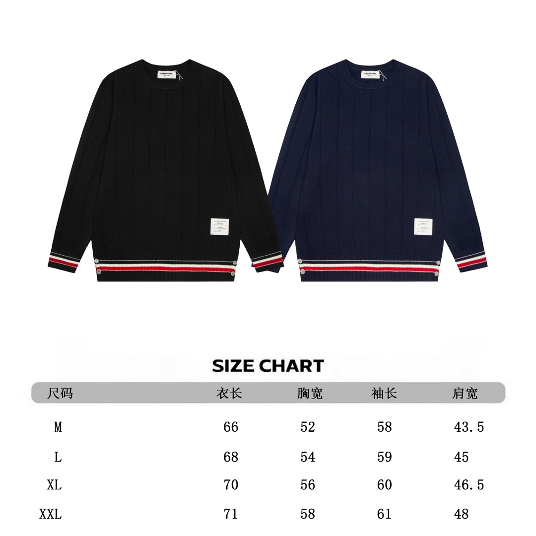 Thom Browne Unisex Sweatshirt Size S-XL