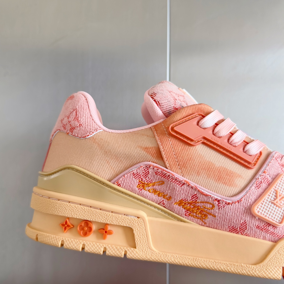 Louis Vuitton LV Trainer Monogram New Sneaker Size 36-46