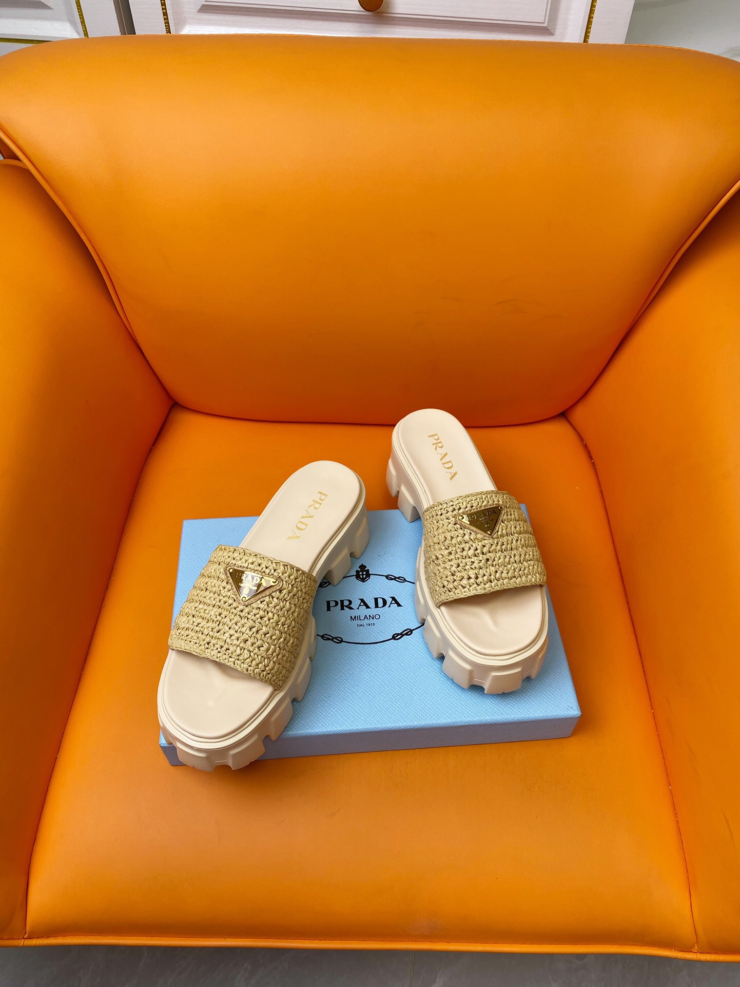 Prada 2024 New Monolith sandals Size 36-40