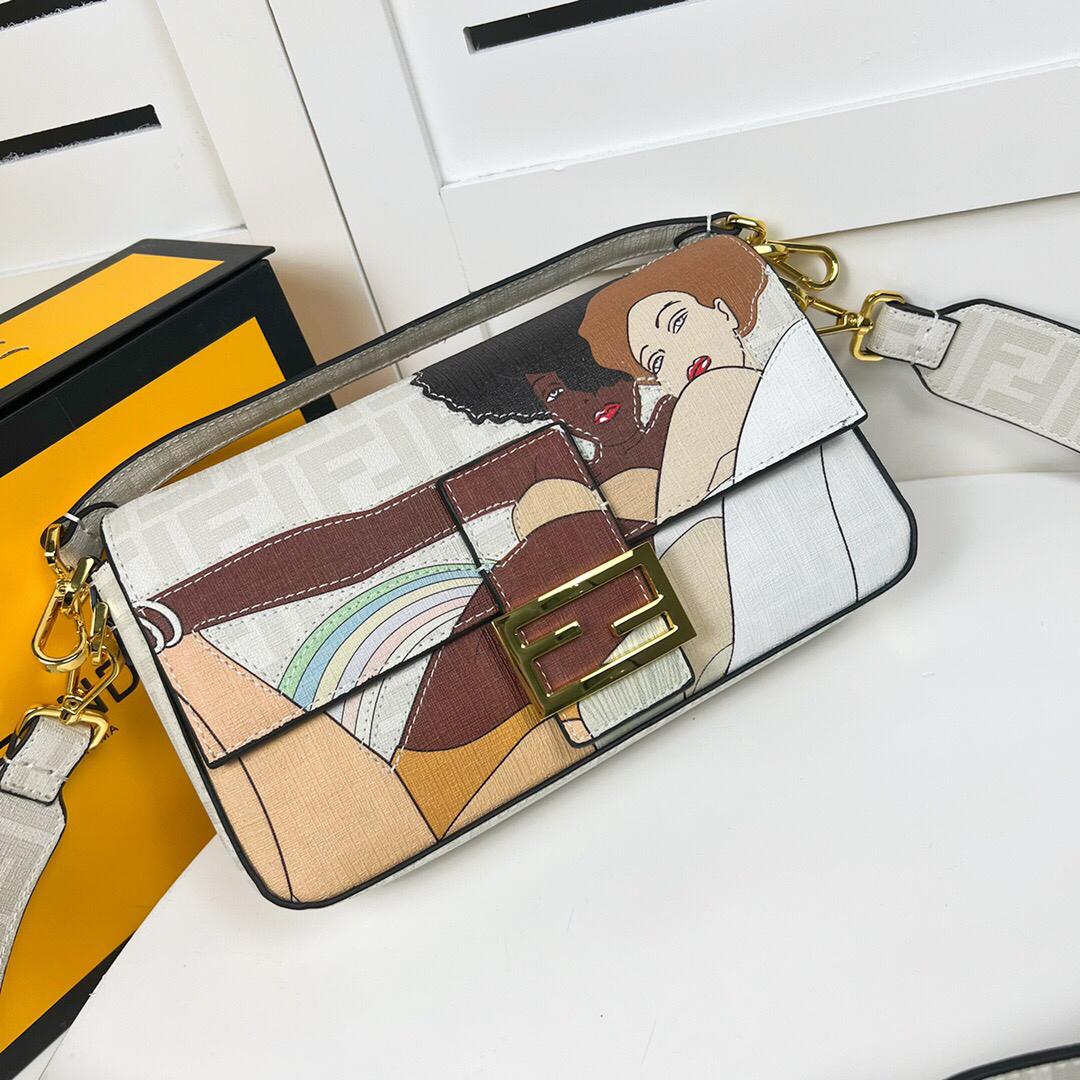 Fendi New Women Shoulder Bags 26*5*15cm