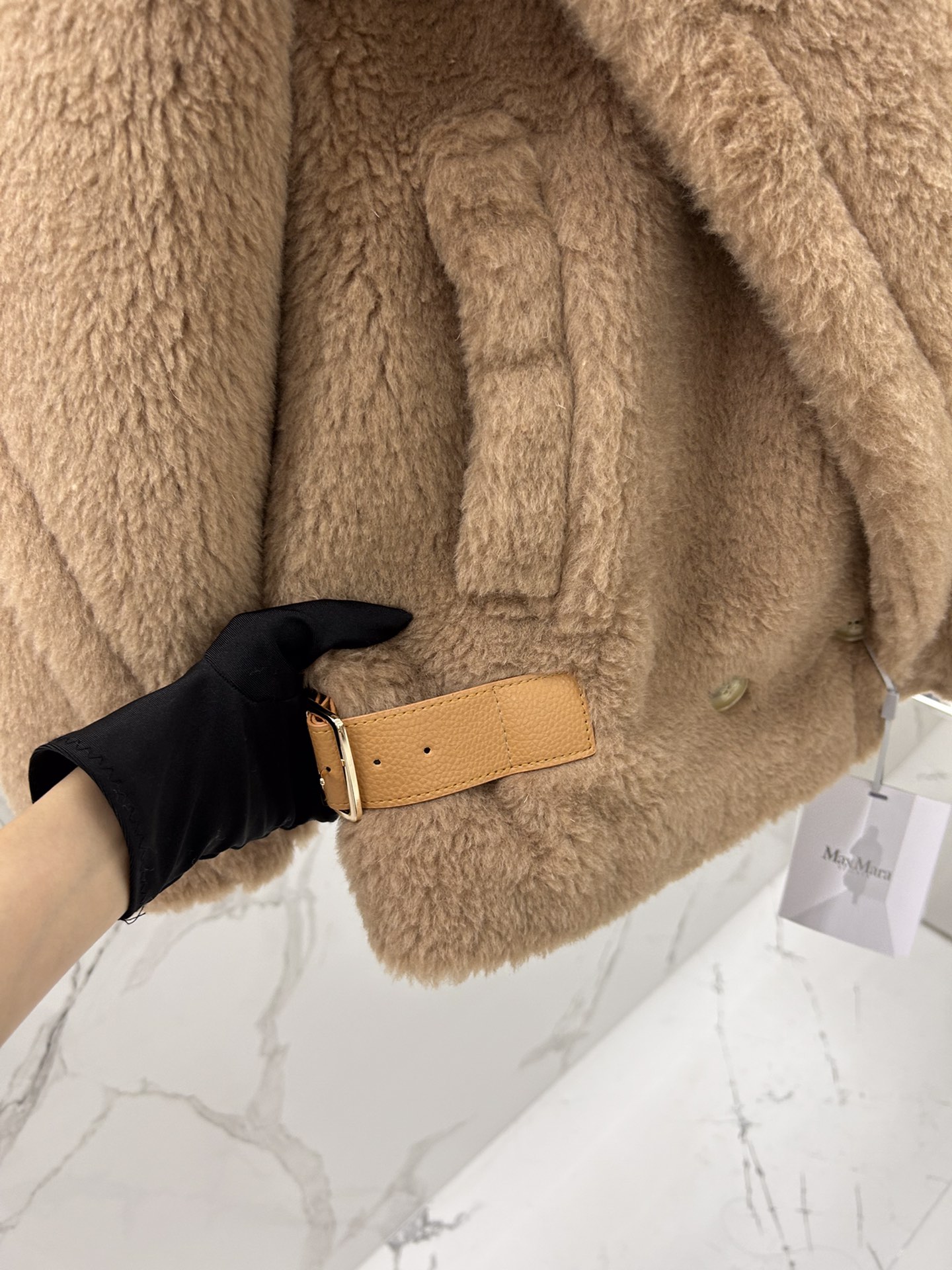 Max Mara Teddy fur Short coat Size XS-M