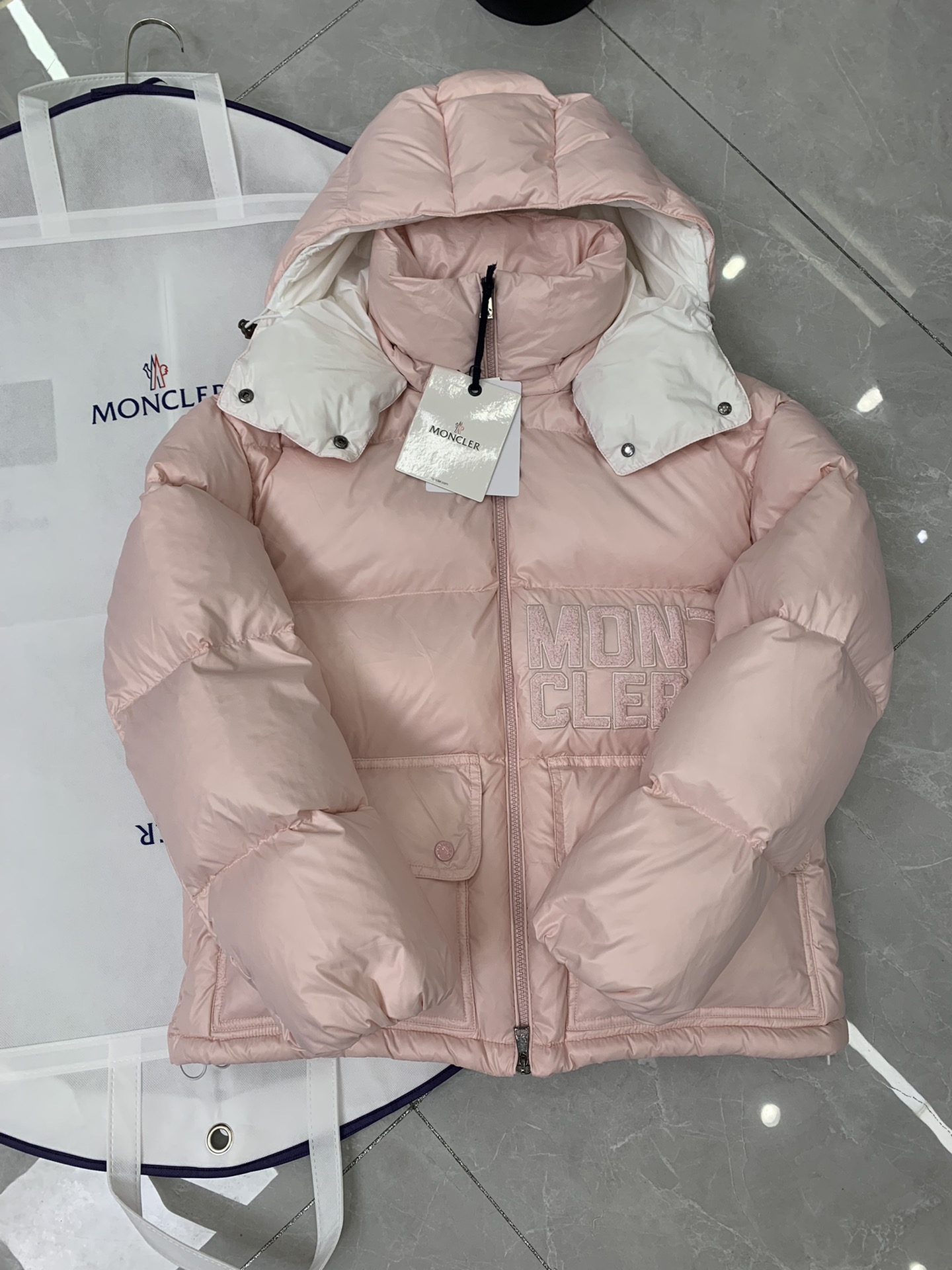 Moncler Abbaye Women Winter Jacket Size 0-3