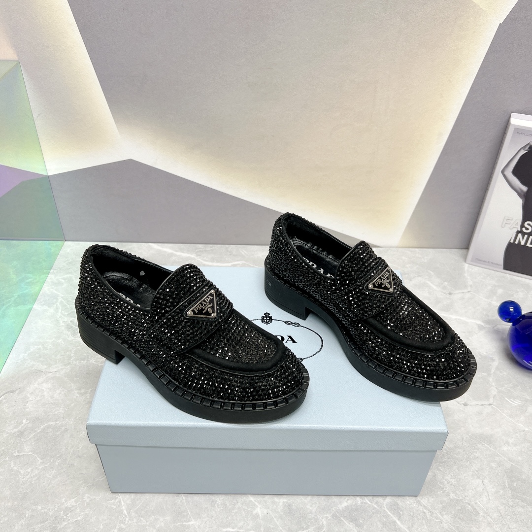 Prada New Women Loafers Size 35-41