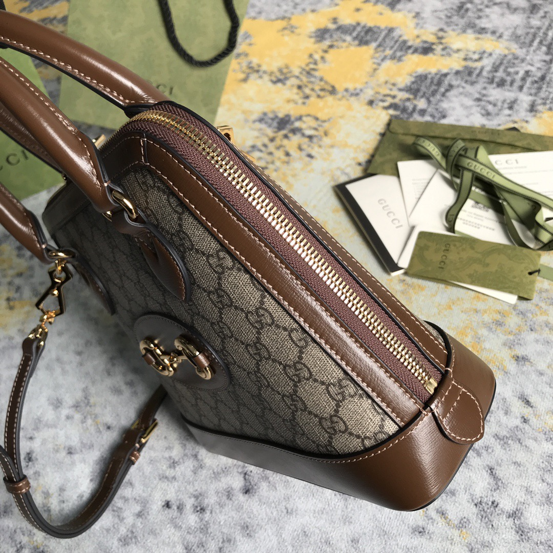 Gucci GG Horsebit 1955 Women Shoulder Bags 2-Size