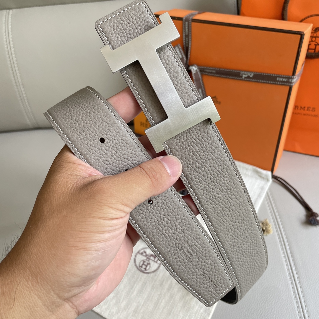 Hermes Mens Belt Width 3.8cm