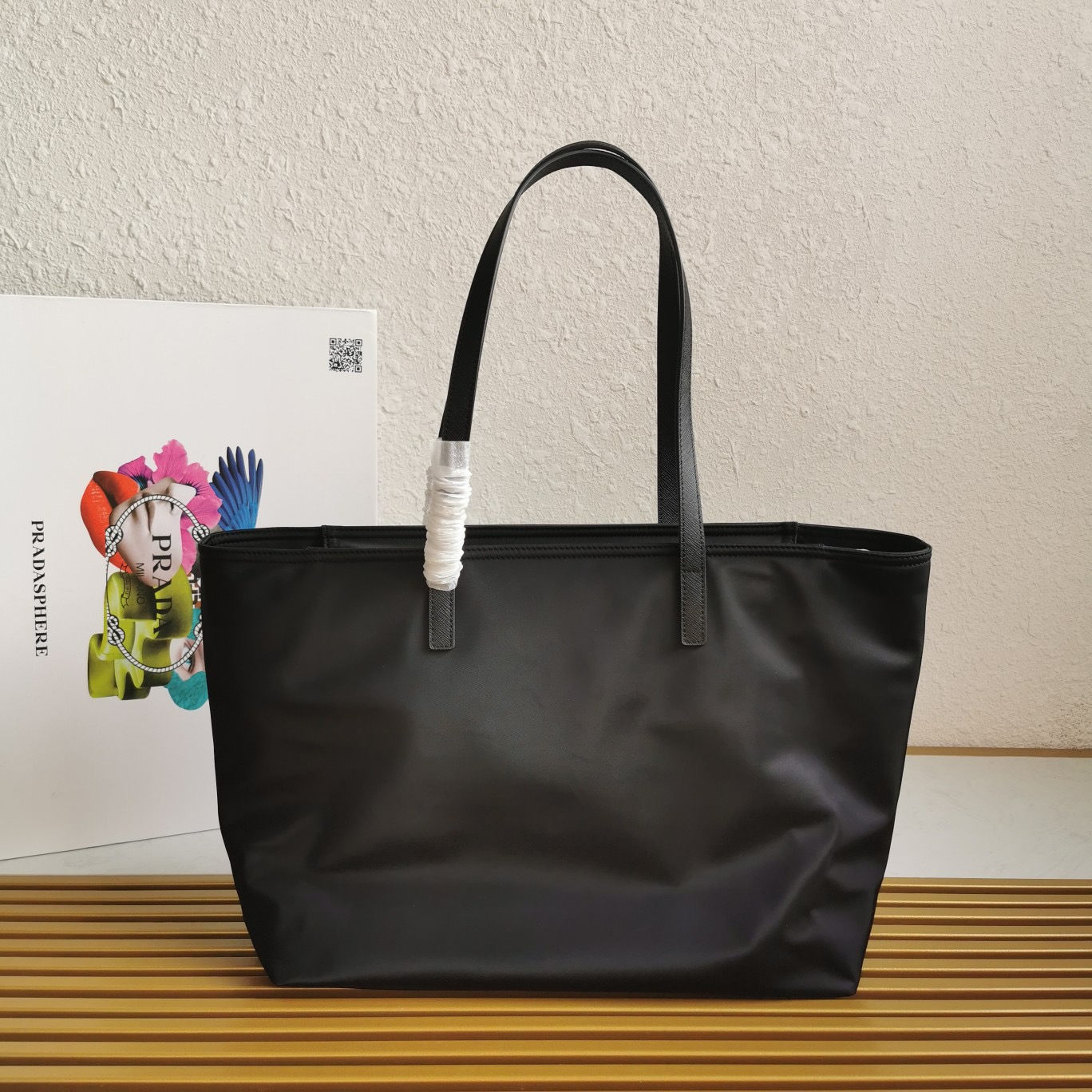 Prada 1BG052 Re-Nylon Tote Shopping Bags Size 35*29*15.5cm