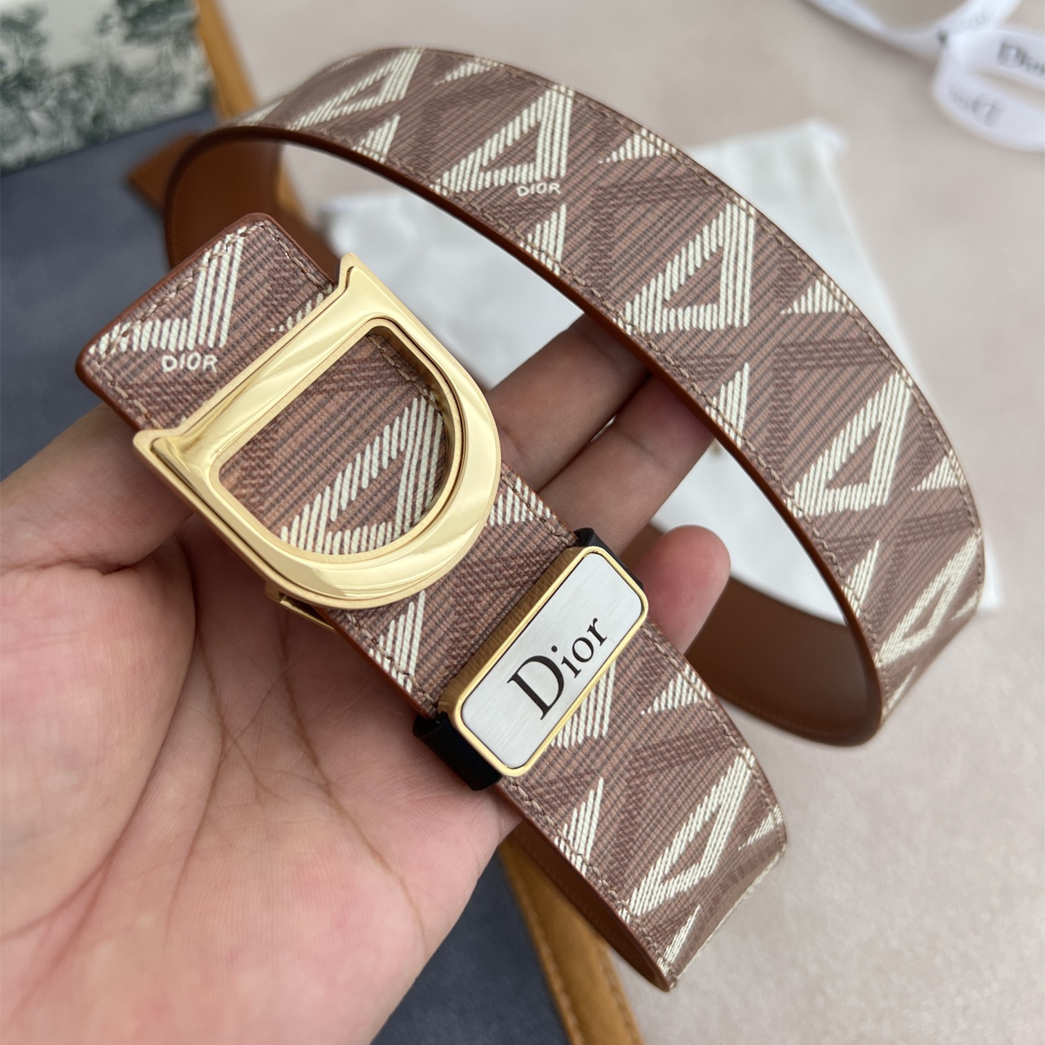 Dior Mens Belt Width 3.5cm