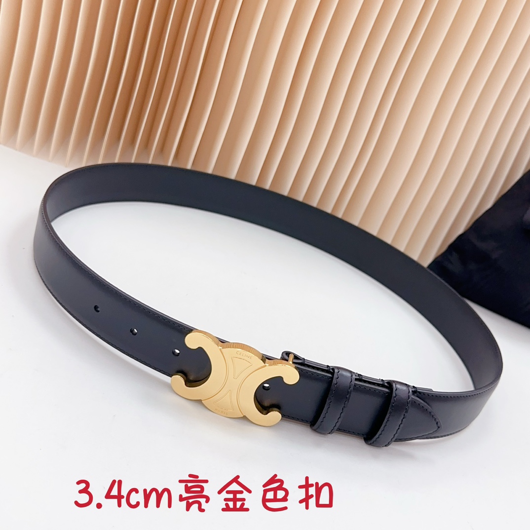 Celine Women Belt Width 3.4cm