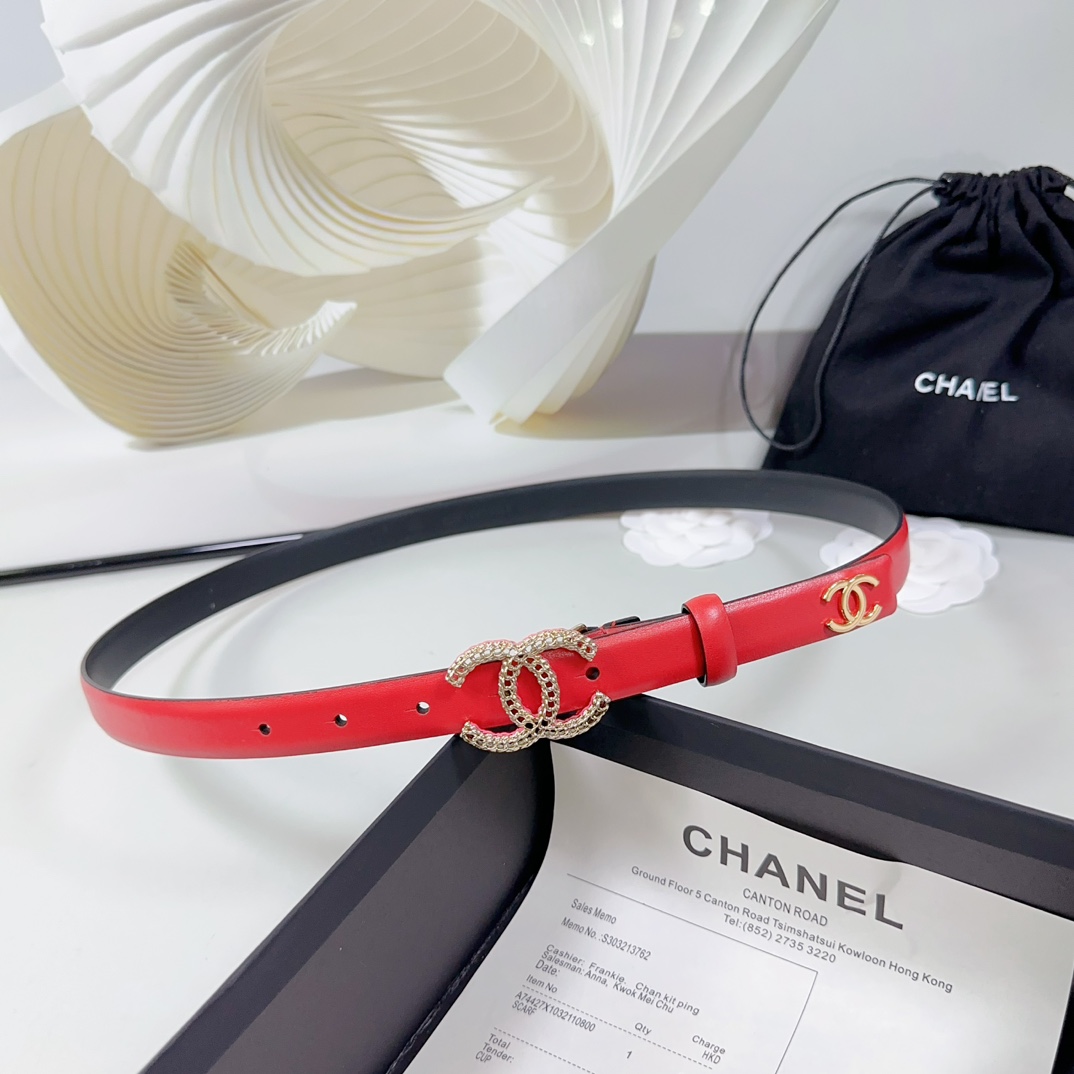 Chanel Women Belt Width 2cm