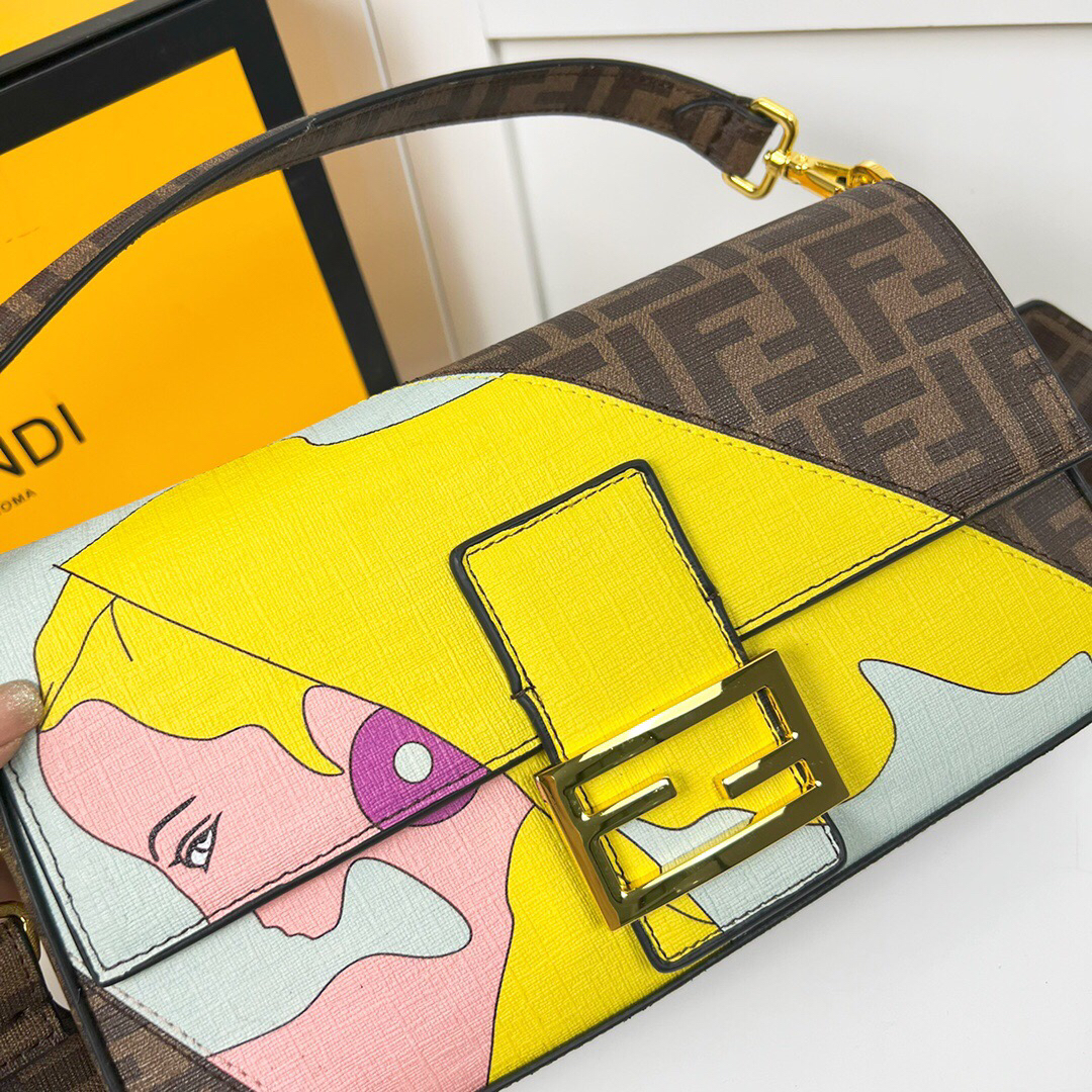 Fendi New Women Shoulder Bags 26*5*15cm
