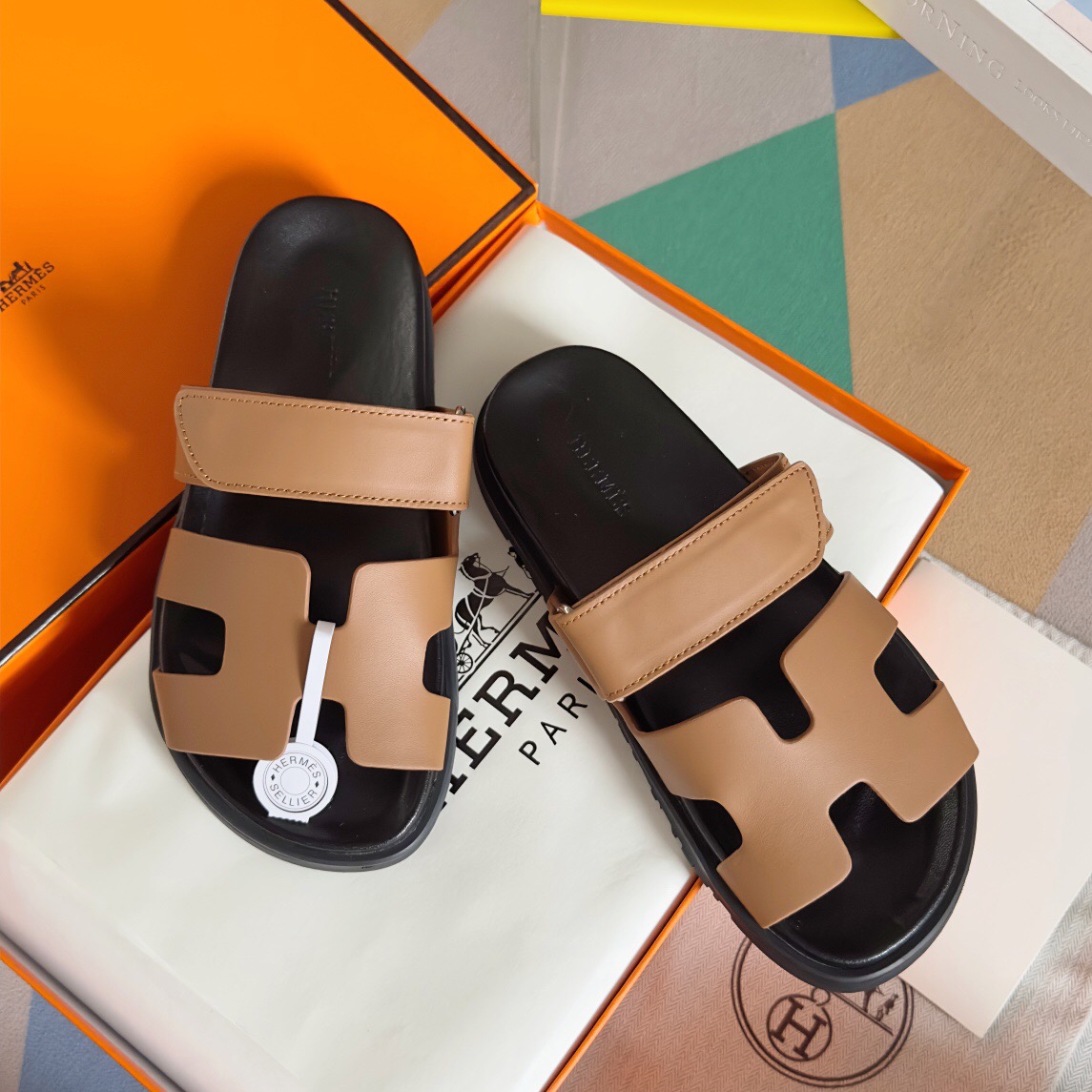 Hermes chypre Slippers Size 36-45