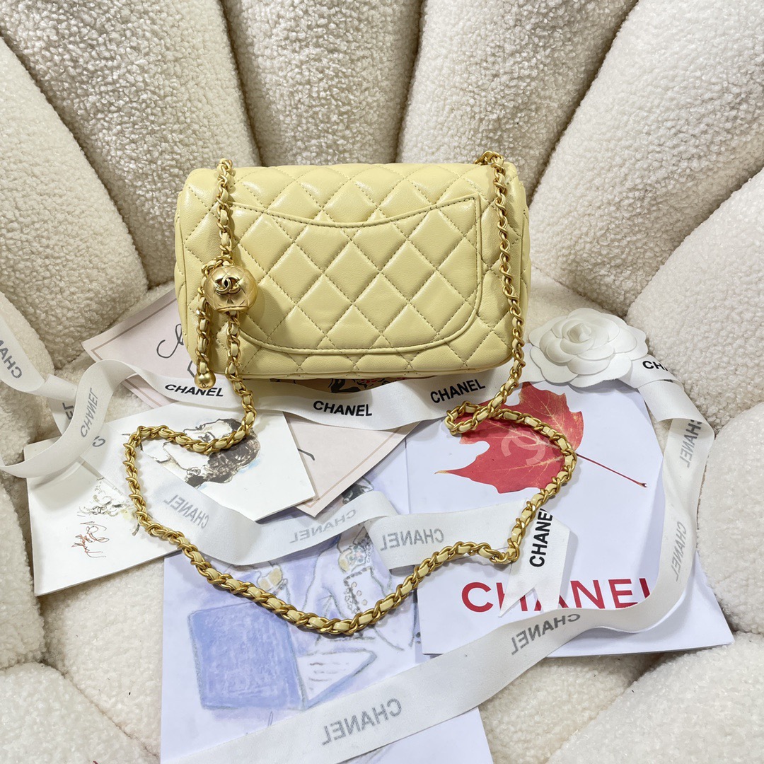 Chanel AS1787 Shoulder Bags Sheepskin 20cm