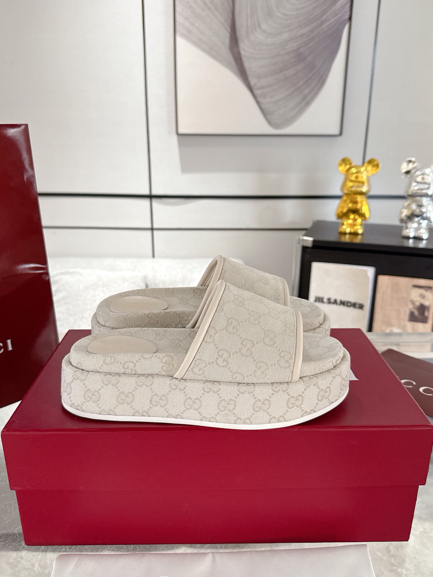 Gucci Platform Sandal Slippers Size 36-44