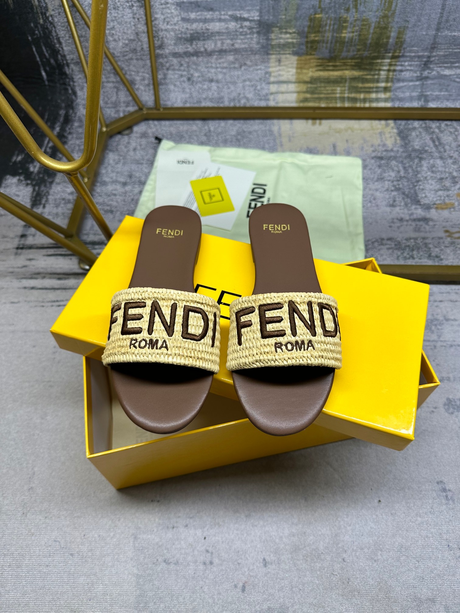 Fendi Slippers Size 36-42