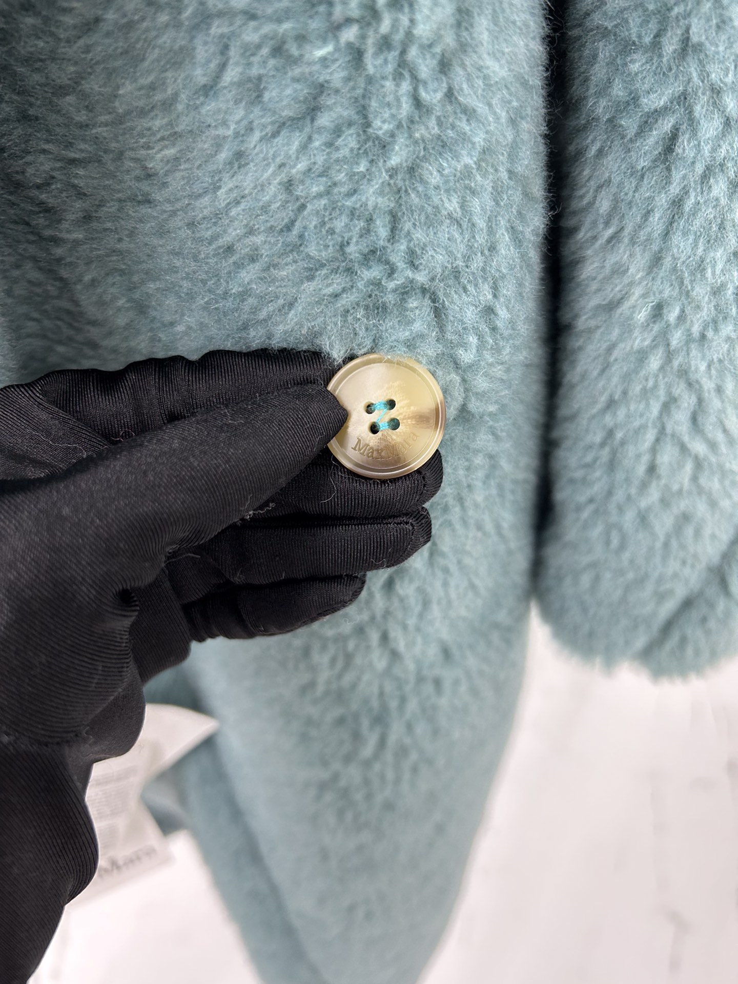 Max Mara Teddy fur long coat Size XS-M