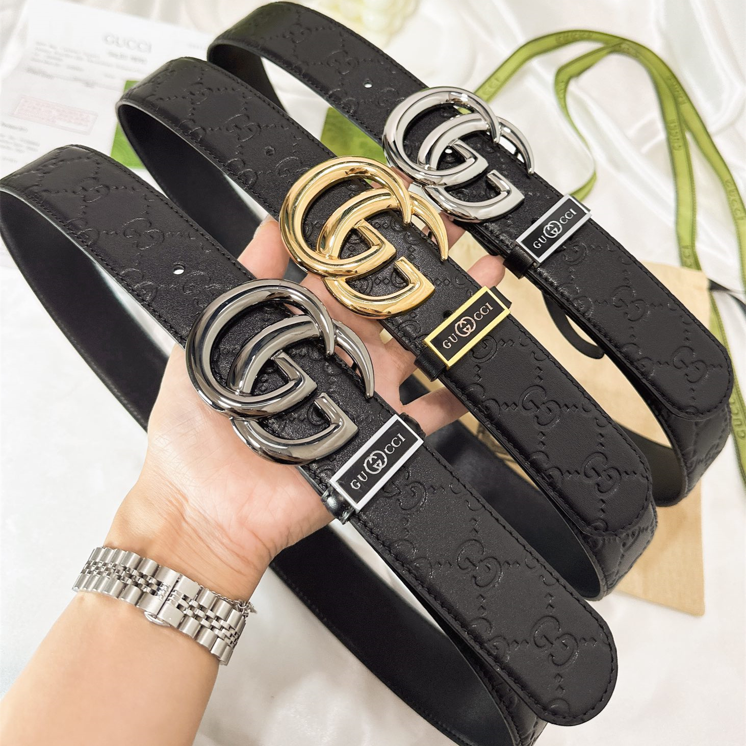 Gucci Mens Belt Width 3.8cm