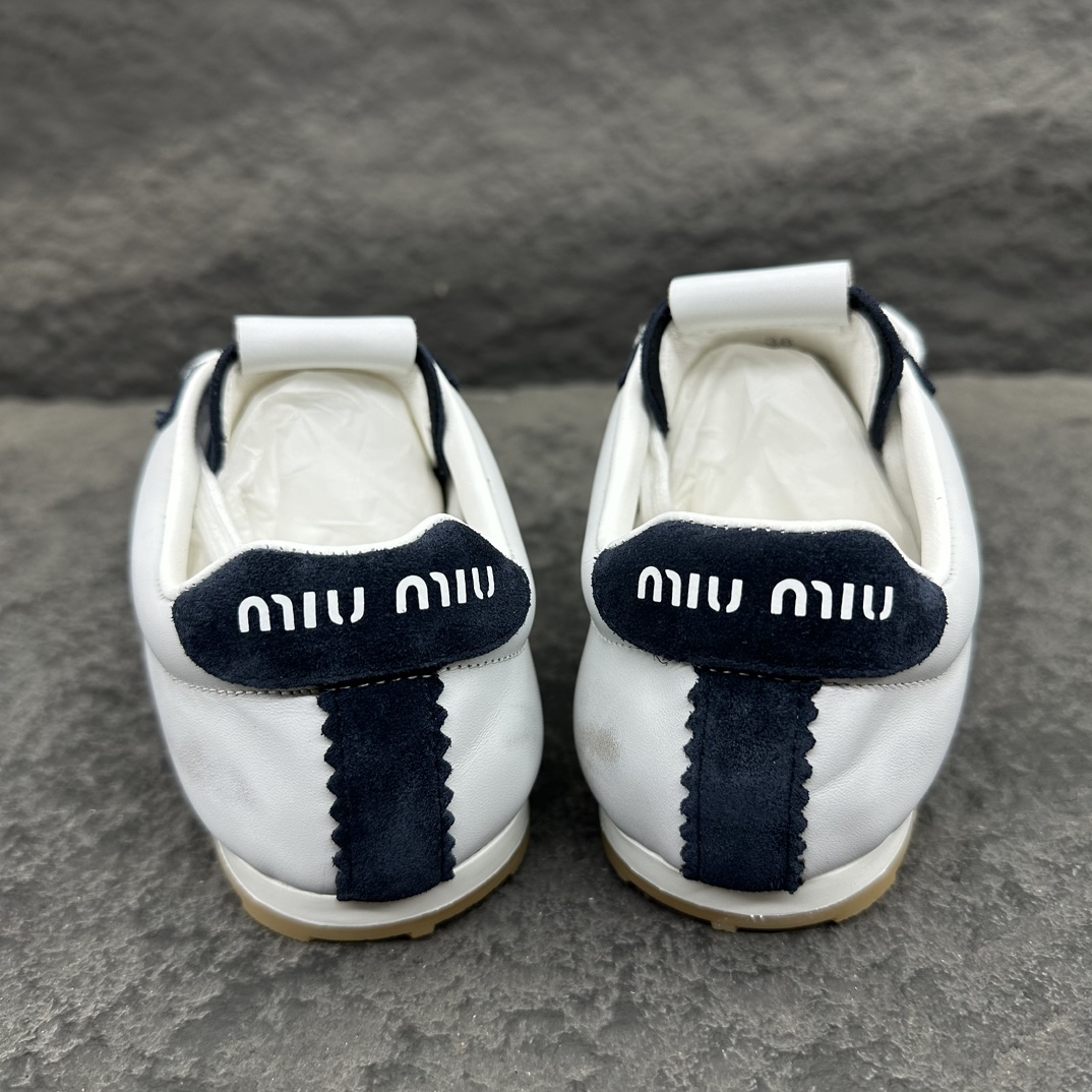 MiuMiu Plume Nappa Sneaker Size 35-40