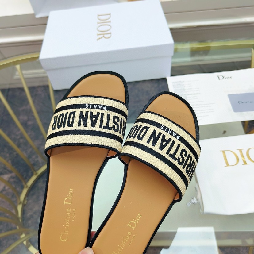 Dior Dway Slippers Size 36-41