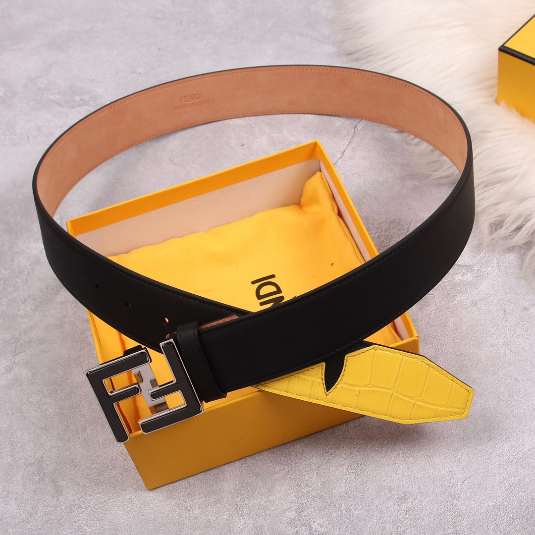 Fendi Mens Belt Width 3.8cm