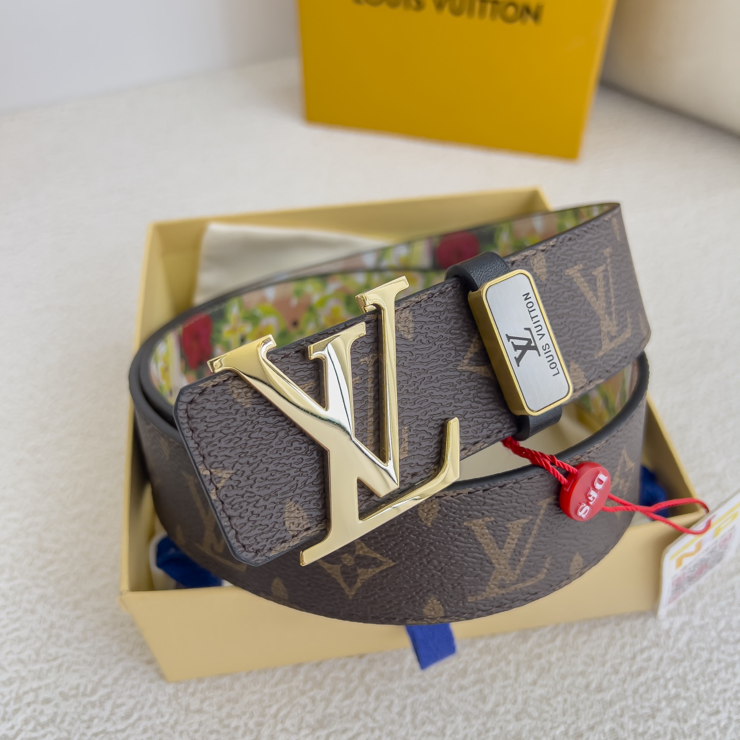 Louis Vuitton Mens Belt Width 3.8cm
