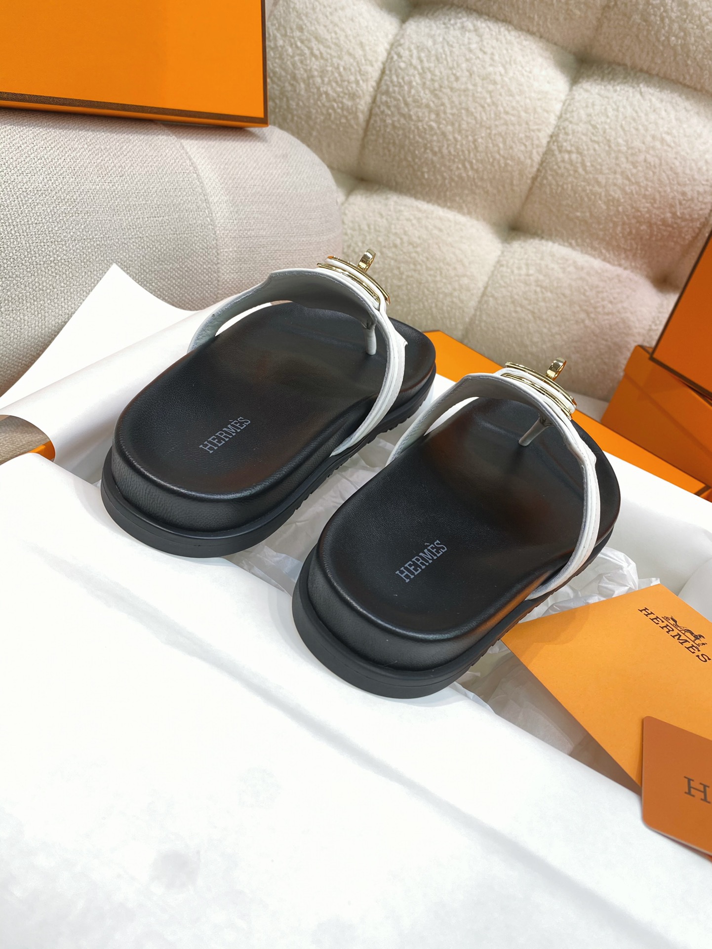 Hermes Kelly Empire Slippers Size 35-40