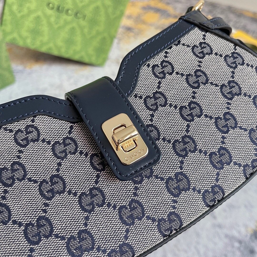 Gucci GG 786015 Moon side Women Shoulder Bags Size 24*12*5cm