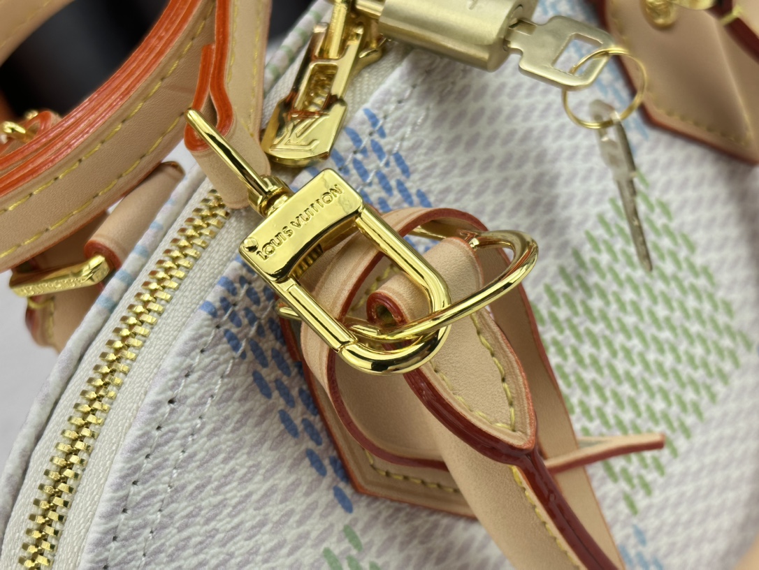 Louis Vuitton N40516 Alma BB Damierlicious Women Shoulder Bags Size 23*17*11cm