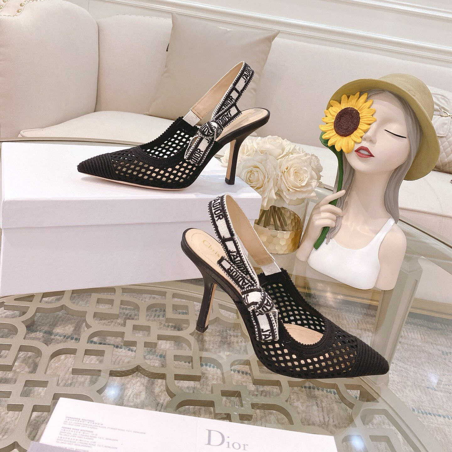 Dior J'Adior Slingback Pumps Size 35-41 4-Color