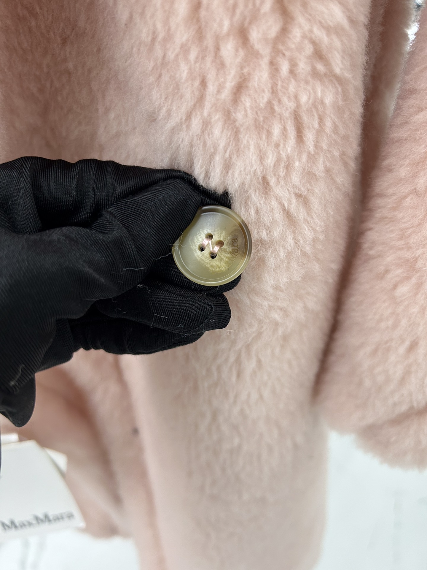 Max Mara Teddy fur long coat Size XS-M