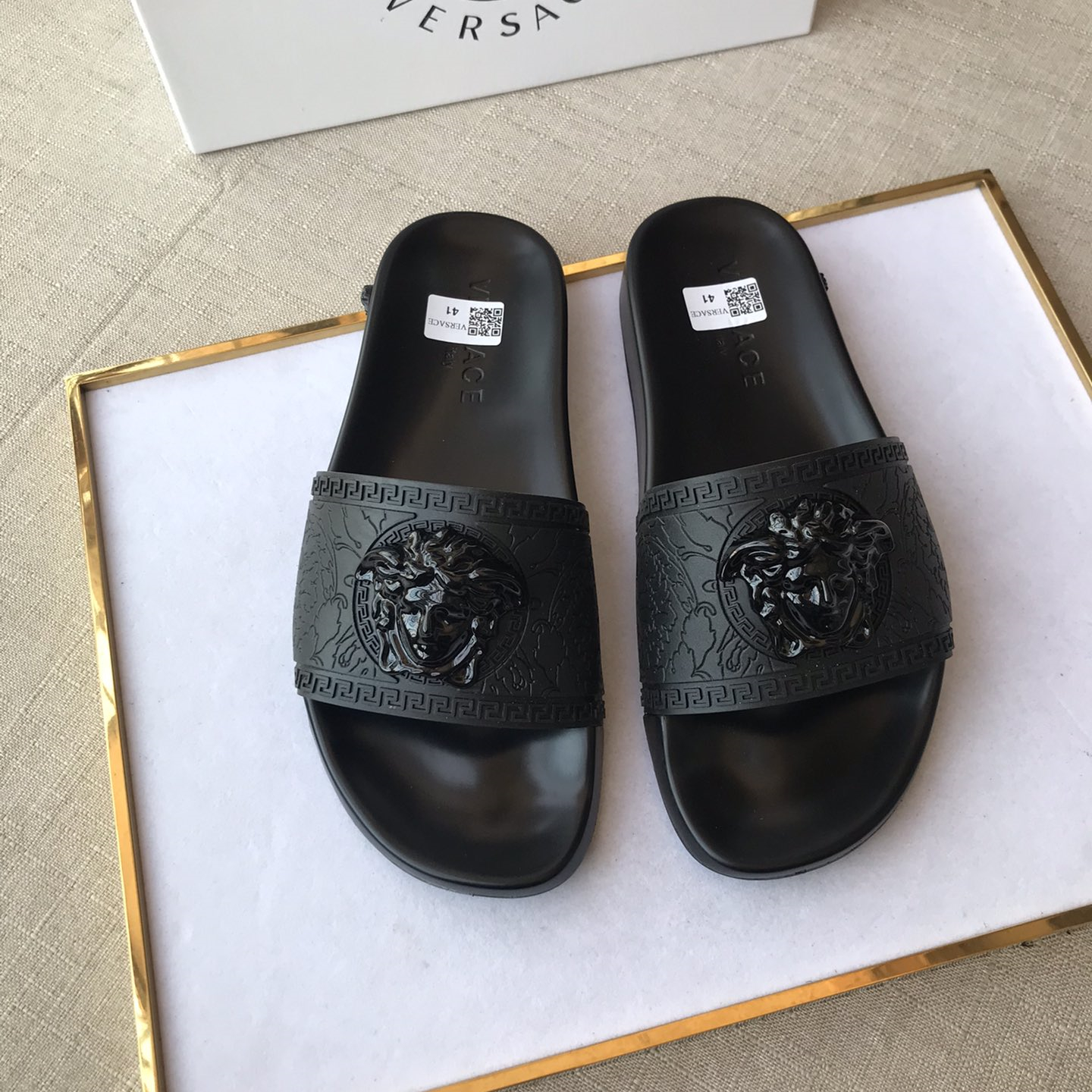 Versace Mens Women Sandals Gr. 36-46