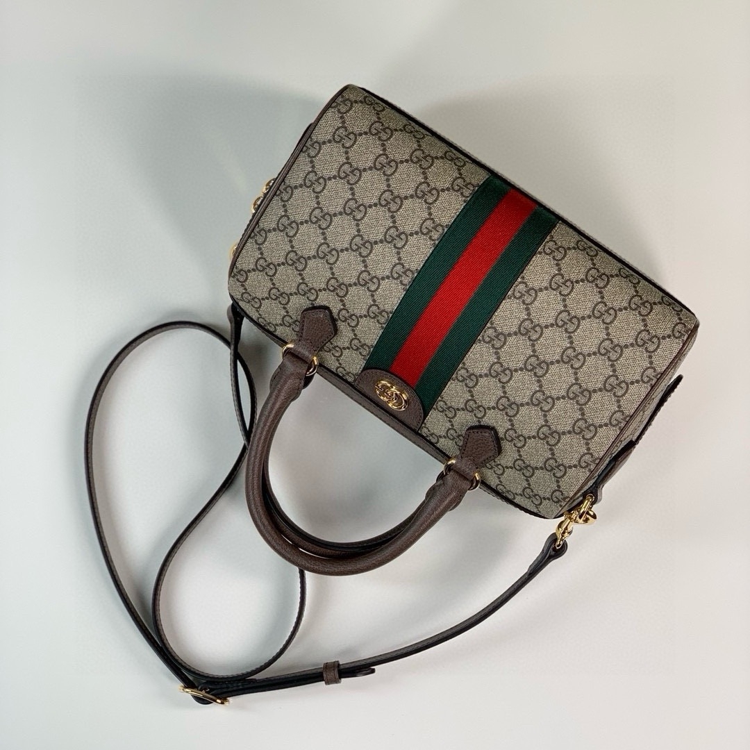 Gucci GG Ophidia Women Shoulder BagsSize 26.5*17.5*14cm