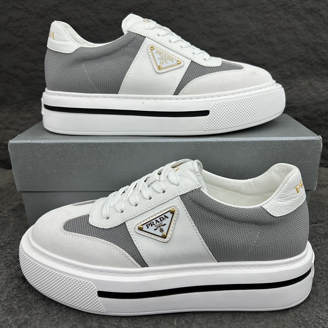 Prada Macro Re-Nylon Men Sneaker Size 39-45
