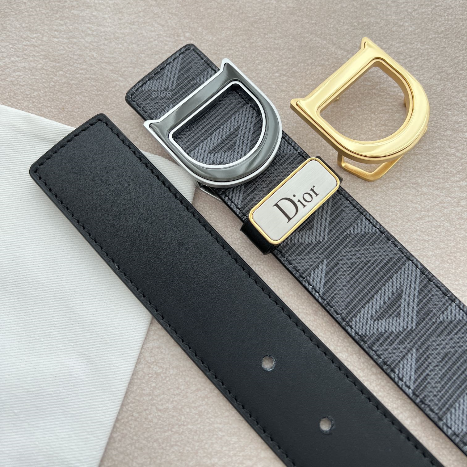 Dior Mens Belt Width 3.5cm