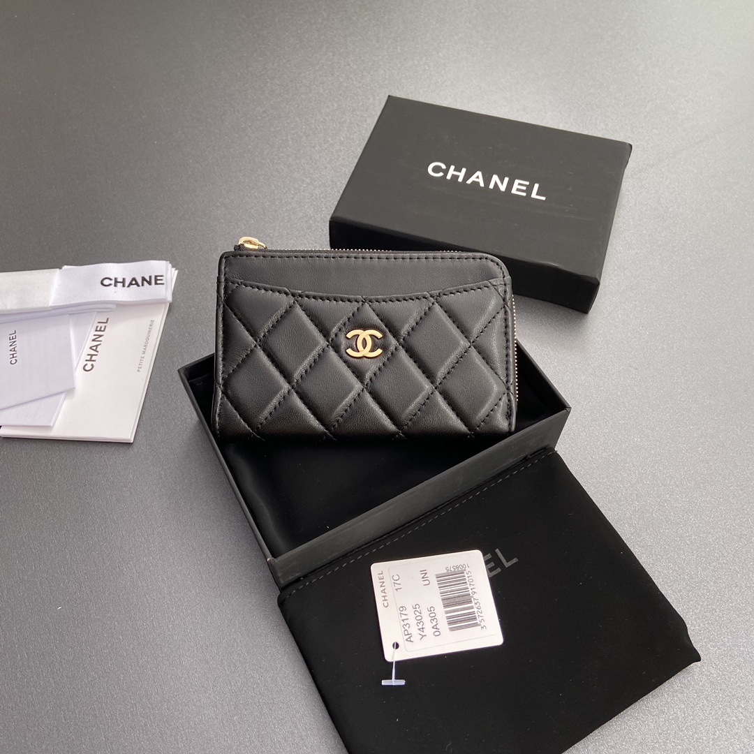 Chanel Card Holder Size 13*9*2cm