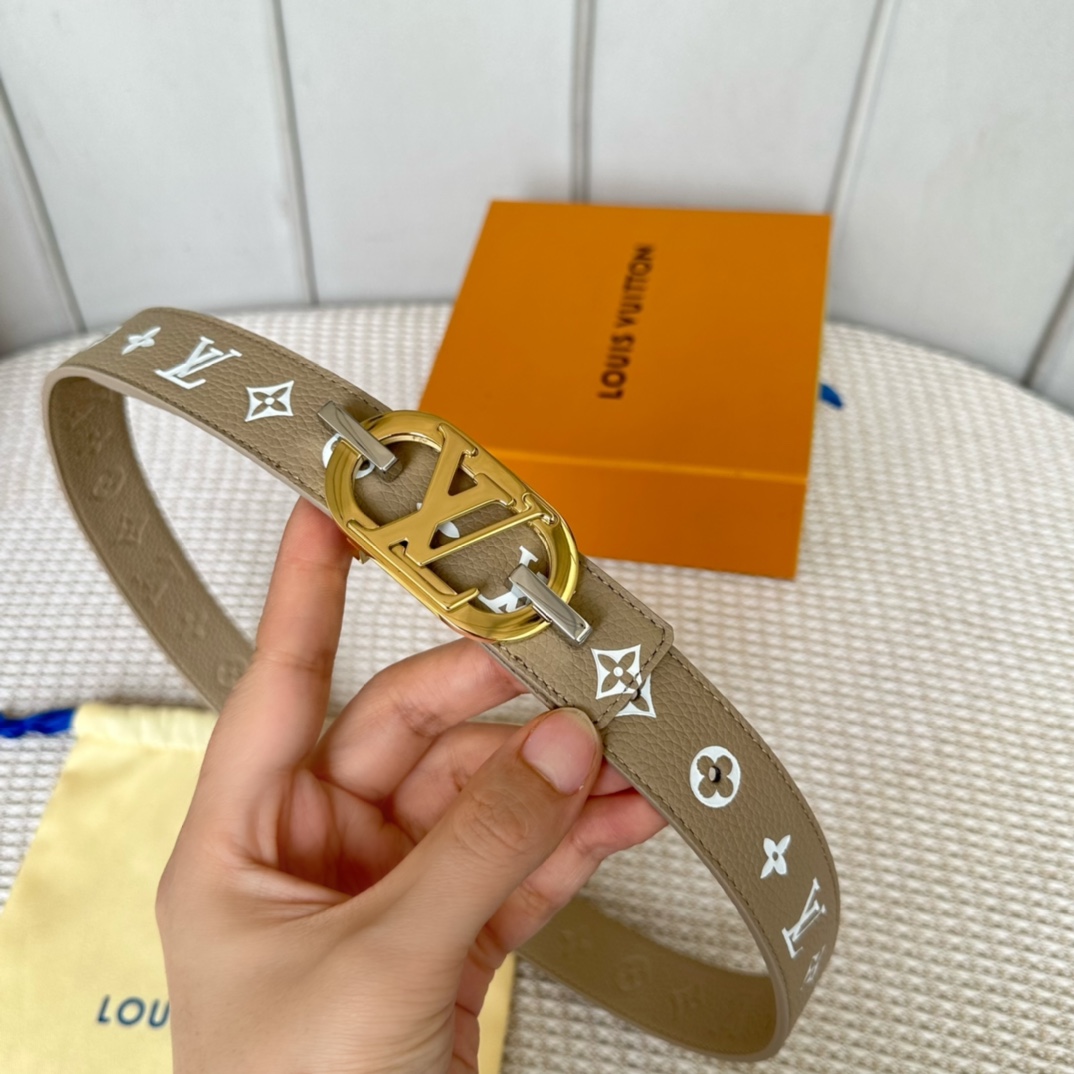 Louis Vuitton Women Belt Width 3cm