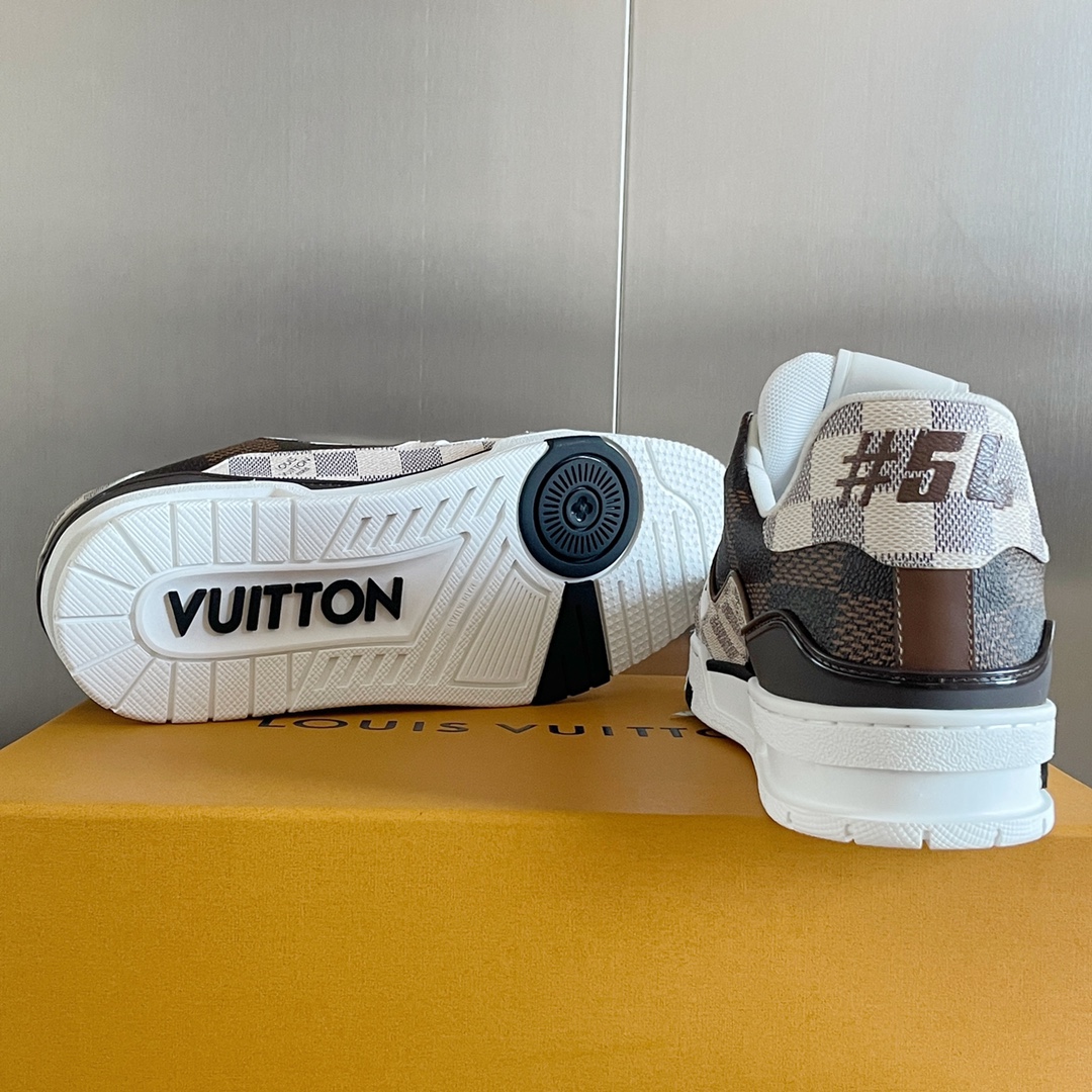 Louis Vuitton 2024New LV Trainer Sneaker Size 36-46