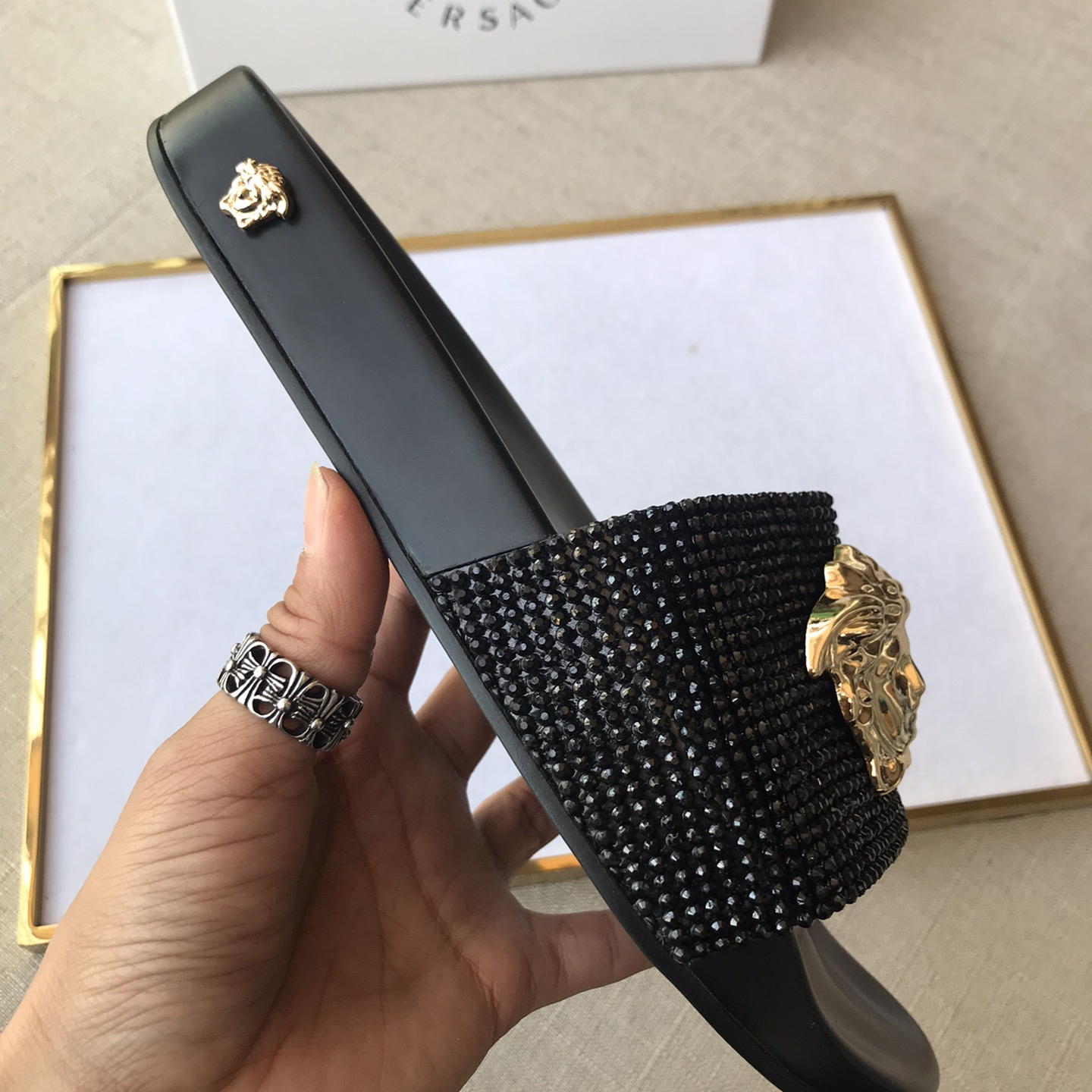 Versace Mens Women Sandals Gr. 36-46