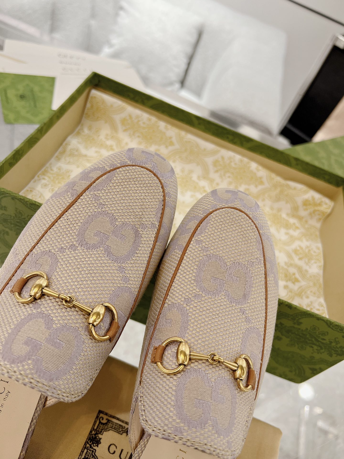 Gucci Princetown GG Slippers Size 35-41