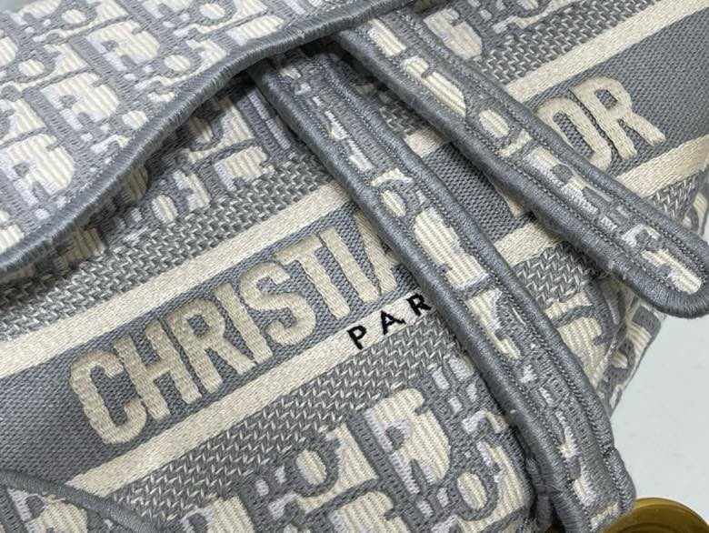 Dior Saddle Oblique Women Shoulder Bags Size 25.5*20*6.5cm