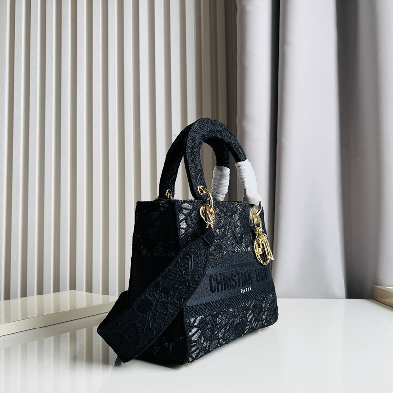 Dior Lady D-lite Women Shouler Bags 24cm