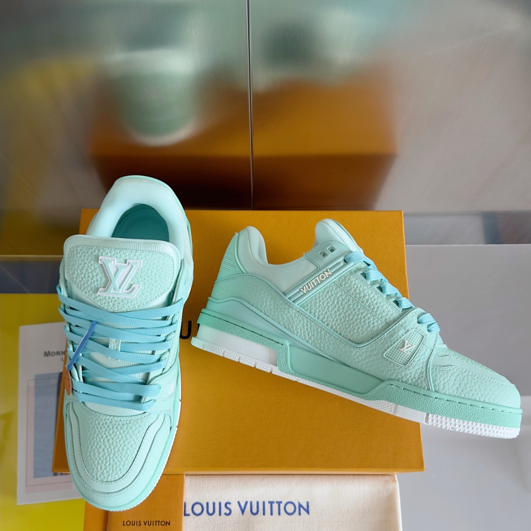Louis Vuitton 2024New LV Trainer Sneaker Size 36-46