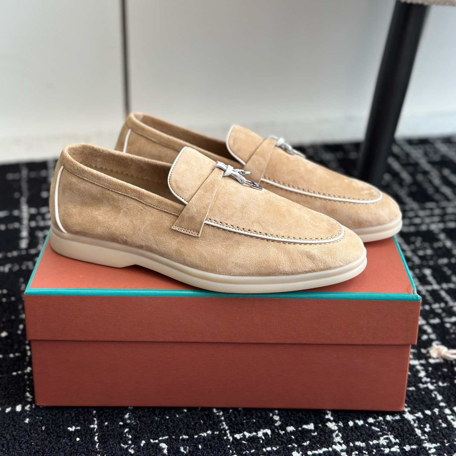 Loro Piana Unisex Loafers Size 36-45