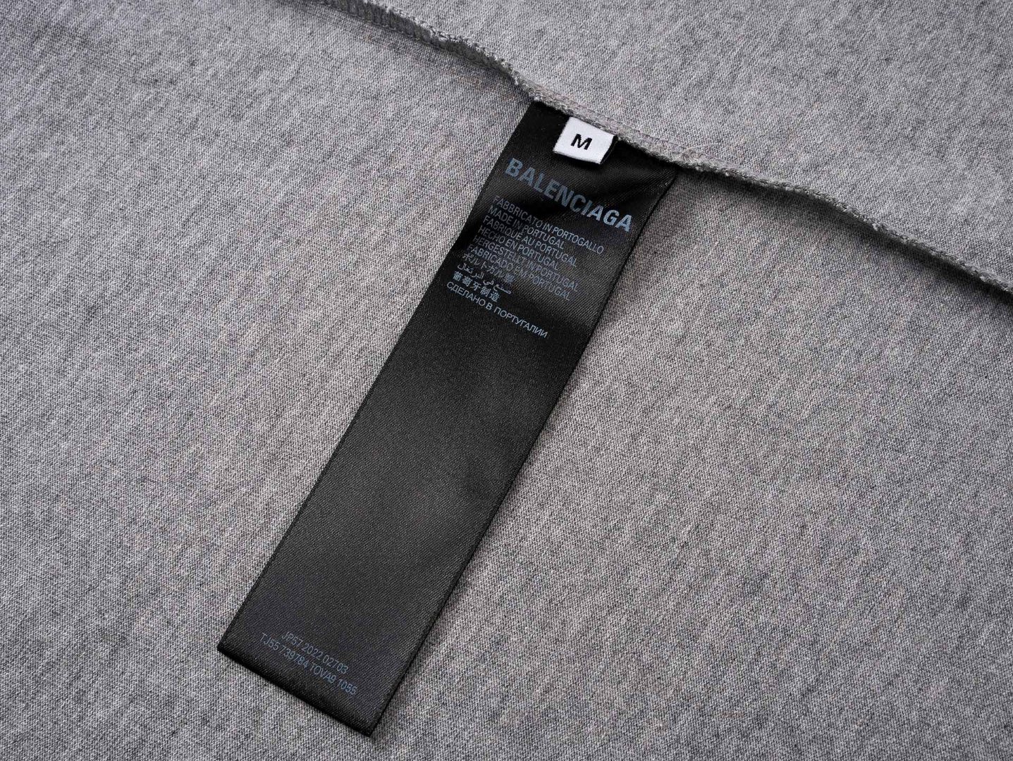 Balenciaga Unisex Cotton T Shirt Size S-XL